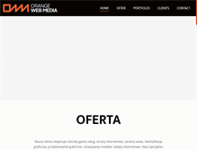 Tablet Screenshot of orangeweb.pl